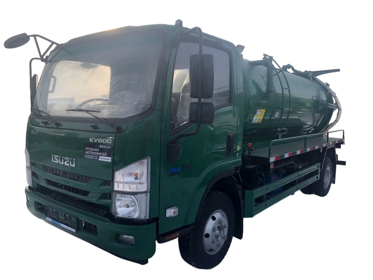 Илосос Isuzu 6 кубов - Ассенизатор, илосос: фото 1 Илосос Isuzu 6 кубов - Ассенизатор, илосос: фото 1