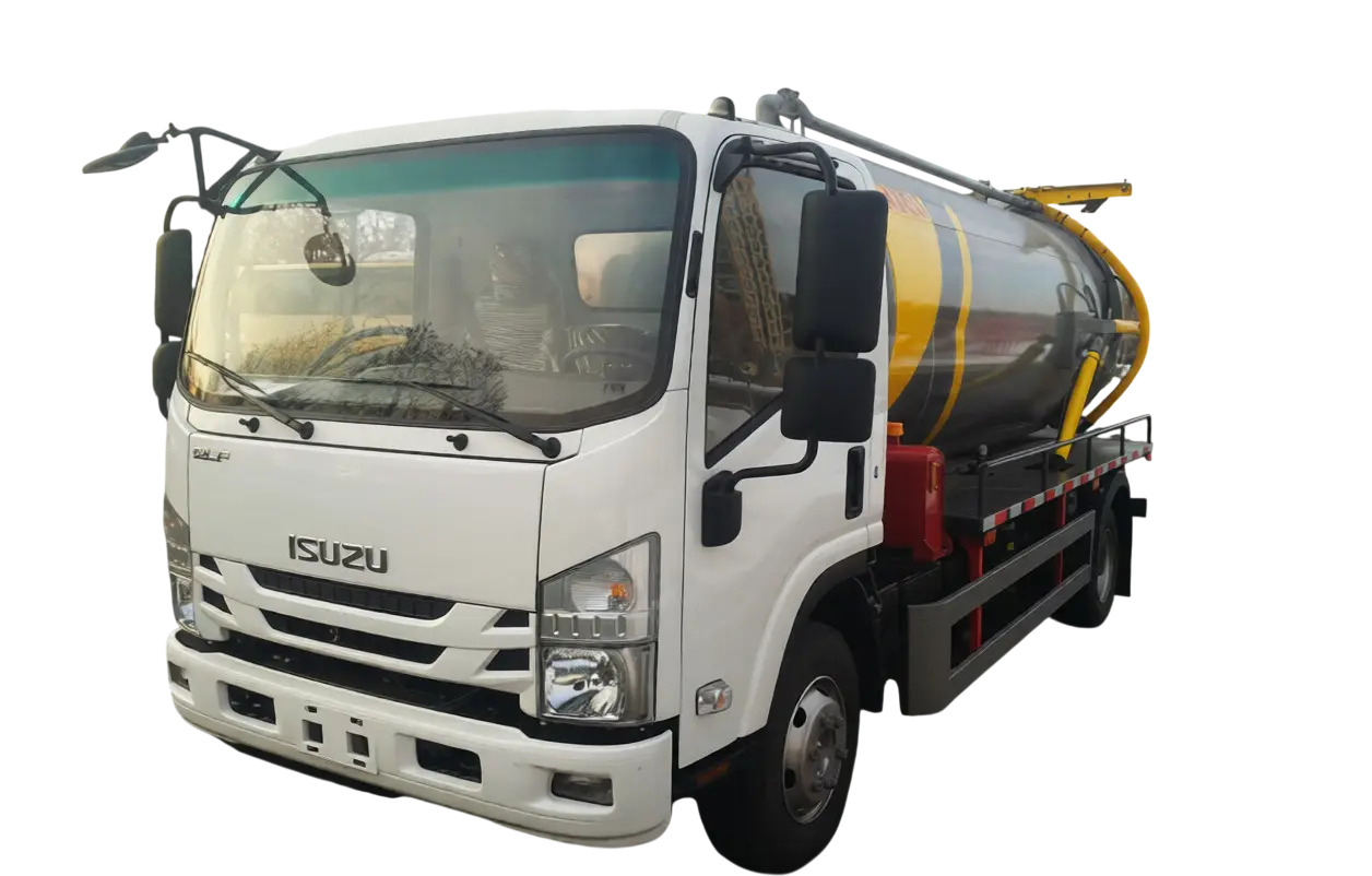 Илосос на шасси ISUZU 4x2 дв 139kw объем бочки 8м3 насос XD-420 - Ассенизатор, илосос: фото 1 Илосос на шасси ISUZU 4x2 дв 139kw объем бочки 8м3 насос XD-420 - Ассенизатор, илосос: фото 1