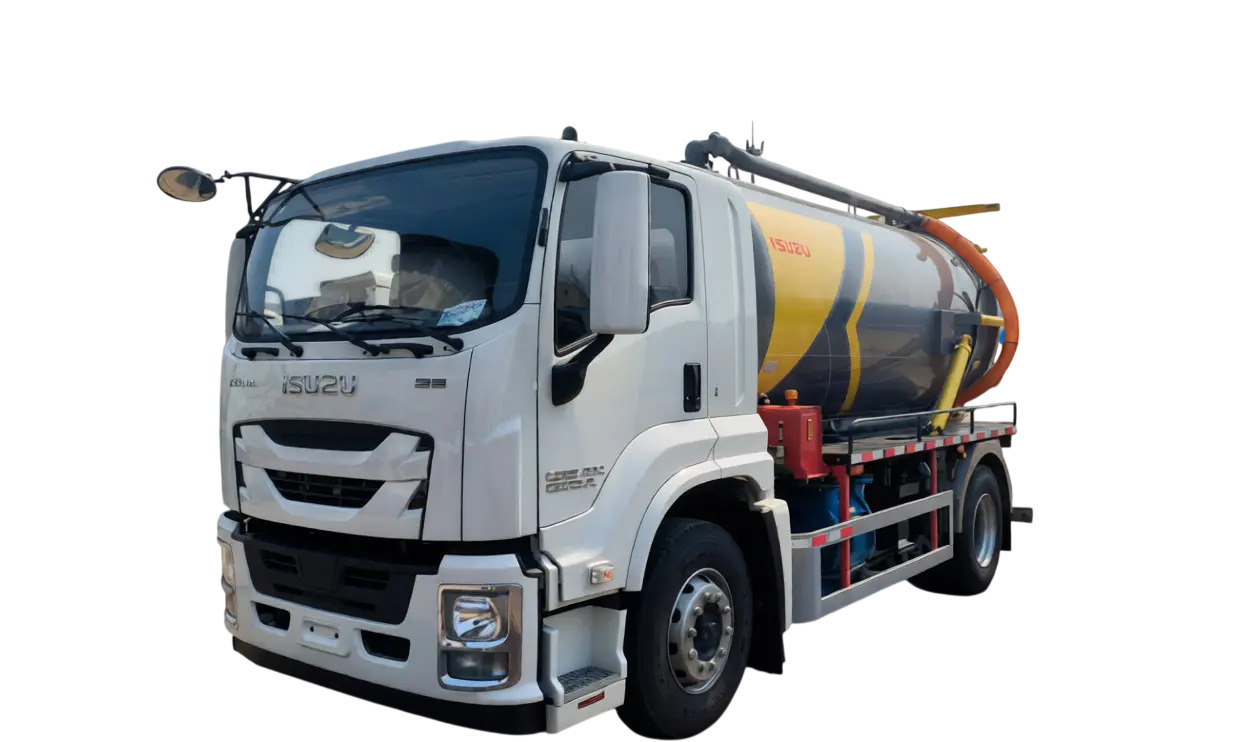 Илосос на шасси ISUZU 4x2 дв 151KW бочка 10м3 насос XD-420м3ч - Ассенизатор, илосос: фото 1 Илосос на шасси ISUZU 4x2 дв 151KW бочка 10м3 насос XD-420м3ч - Ассенизатор, илосос: фото 1
