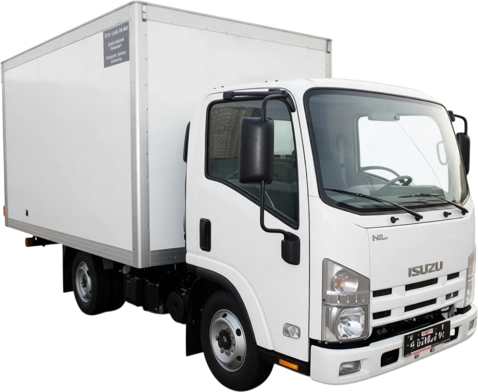 Изотермический фургон Isuzu ELF 3.5 NLR85A 3,4 м - Изотермический грузовик: фото 1 Изотермический фургон Isuzu ELF 3.5 NLR85A 3,4 м - Изотермический грузовик: фото 1