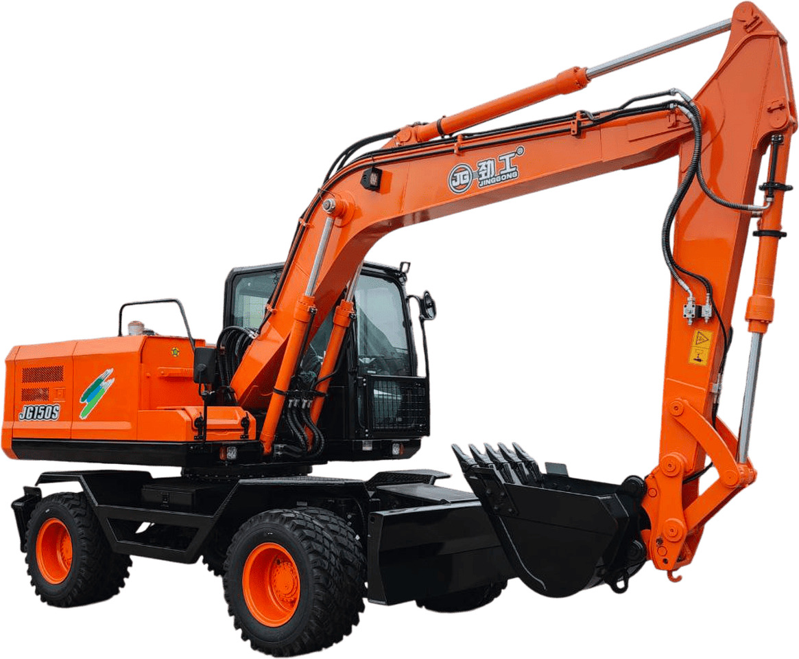 Колесный экскаватор Jinggong JG150S - Колёсный экскаватор: фото 1 Колесный экскаватор Jinggong JG150S - Колёсный экскаватор: фото 1