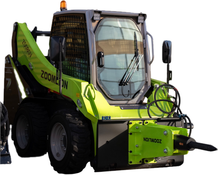 Мини-погрузчик Zoomlion ZS080V - Мини-погрузчик (с бортовым поворотом): фото 1 Мини-погрузчик Zoomlion ZS080V - Мини-погрузчик (с бортовым поворотом): фото 1