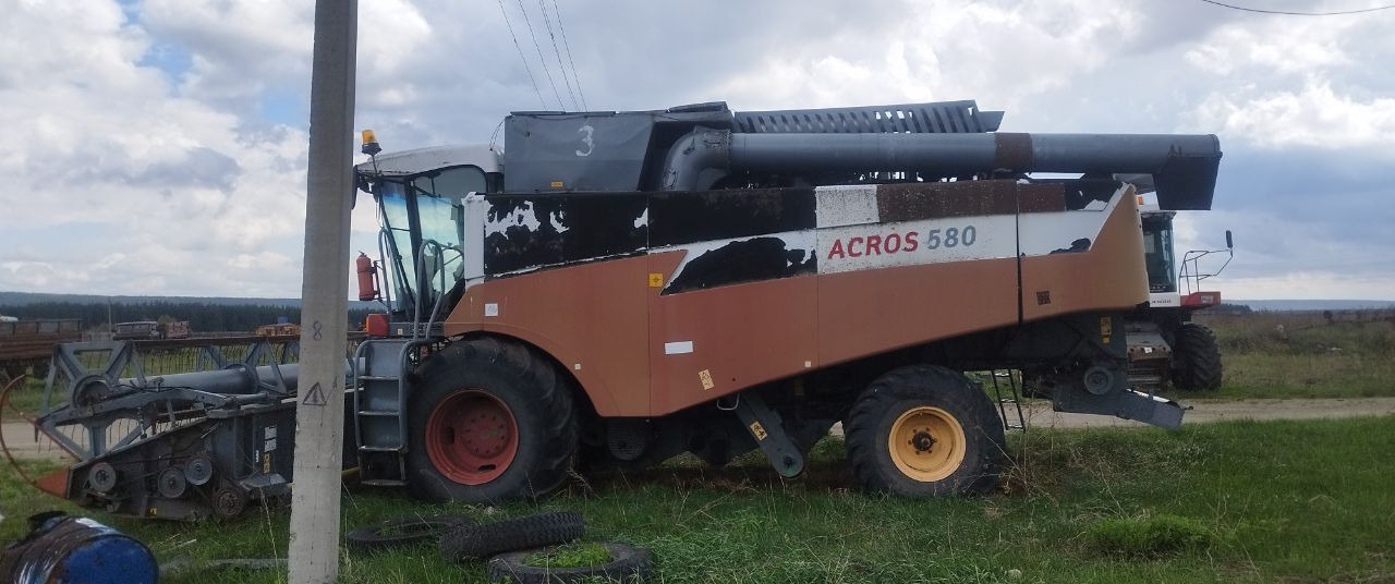 Зерноуборочный комбайн Ростсельмаш Acros 580: фото 7 Зерноуборочный комбайн Ростсельмаш Acros 580: фото 7