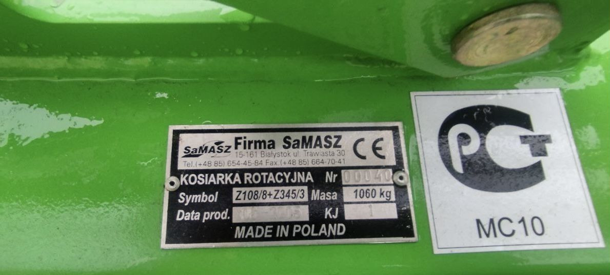 Косилка SaMASZ Z: фото 15
