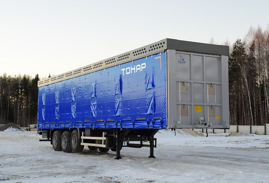 Птицевоз Тонар-98882 (с пластиковой крышей) - Полуприцеп-скотовоз: фото 2 Птицевоз Тонар-98882 (с пластиковой крышей) - Полуприцеп-скотовоз: фото 2