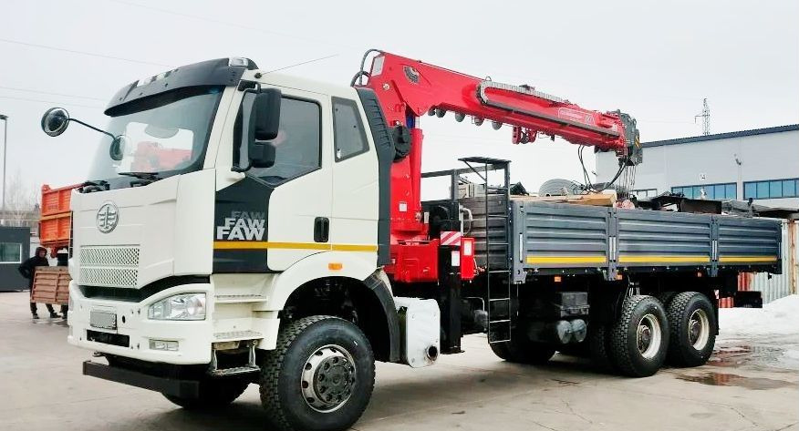 FAW J6 СА3250 - Бортовой грузовик/ Платформа, Автоманипулятор: фото 1 FAW J6 СА3250 - Бортовой грузовик/ Платформа, Автоманипулятор: фото 1