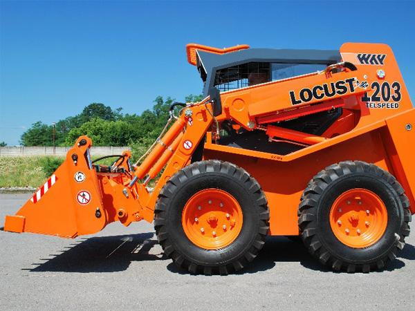Новый Мини-погрузчик (с бортовым поворотом) LOCUST L 1203 Telspeed: фото 6