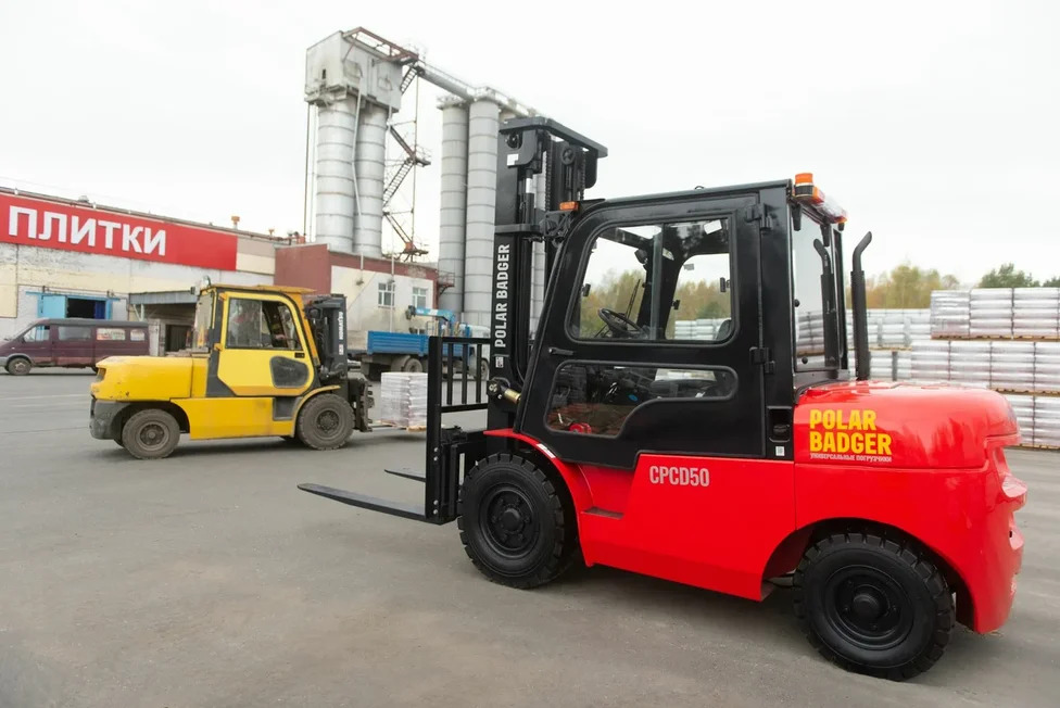 Новый Дизельный погрузчик Вилочный погрузчик Polar Badger CPCD50: фото 6