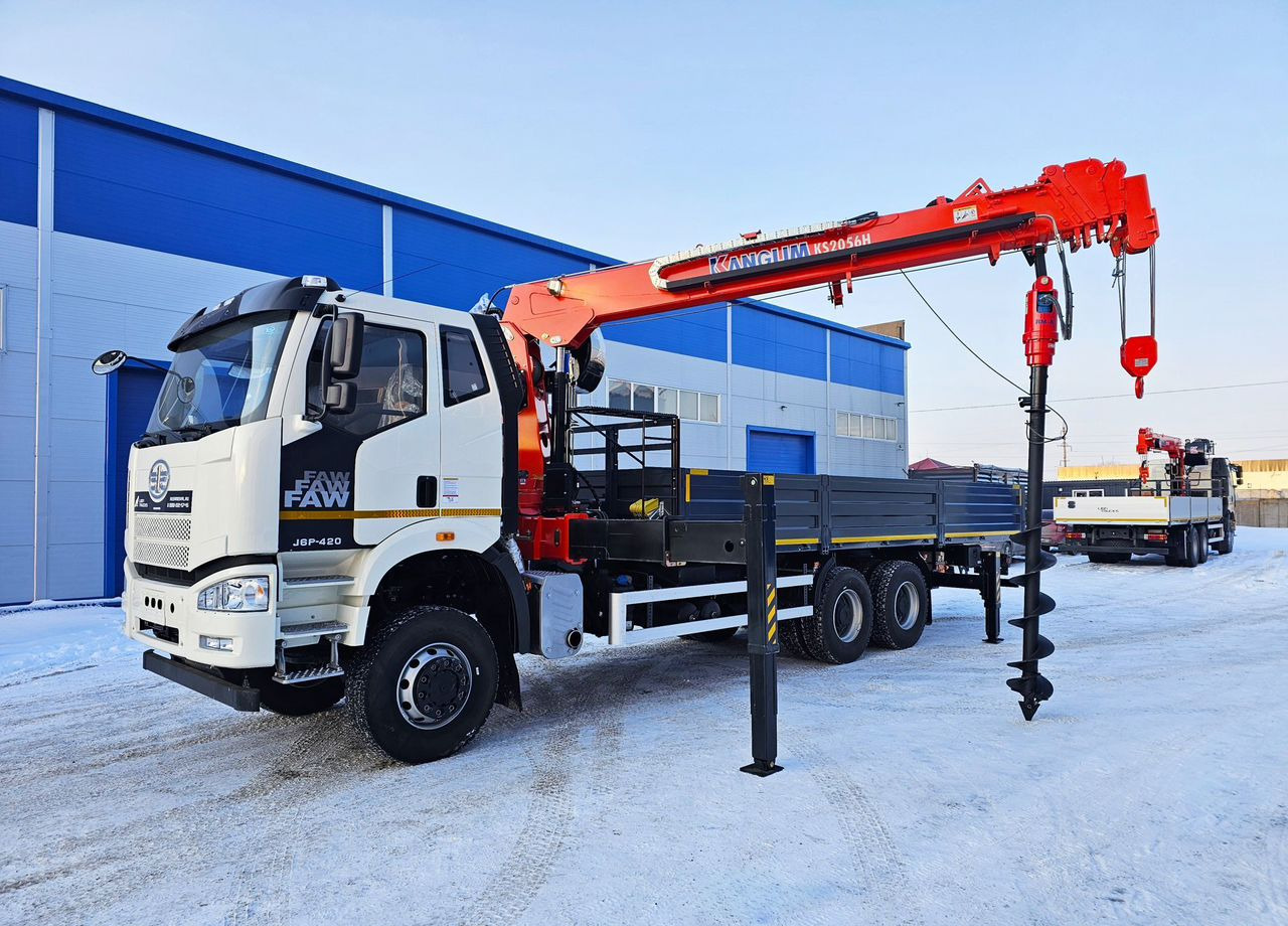 FAW CA3252 - Бортовой грузовик/ Платформа, Автоманипулятор: фото 1 FAW CA3252 - Бортовой грузовик/ Платформа, Автоманипулятор: фото 1