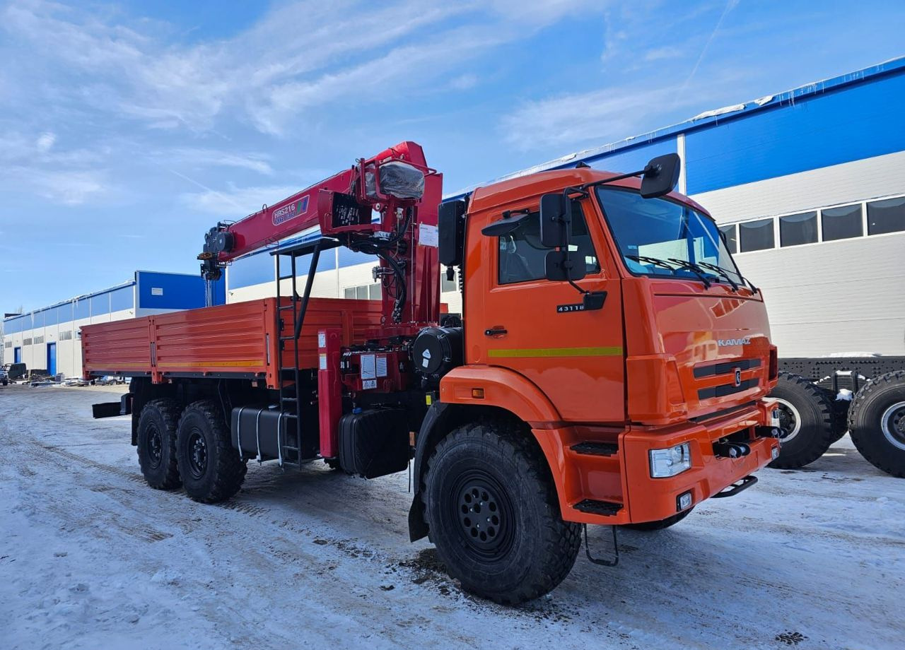 КАМАЗ 43118 - Бортовой грузовик/ Платформа, Автоманипулятор: фото 1 КАМАЗ 43118 - Бортовой грузовик/ Платформа, Автоманипулятор: фото 1