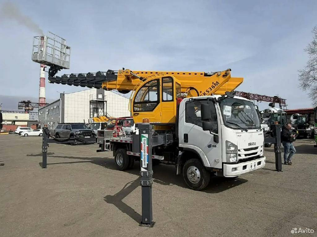 Новый Автовышка АВТОВЫШКА 36 метров, ISUZU ELF: фото 6 Новый Автовышка АВТОВЫШКА 36 метров, ISUZU ELF: фото 6