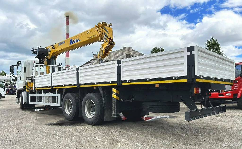 БОРТОВОЙ ГРУЗОВИК с КМУ 13т, ISUZU GIGA - Бортовой грузовик/ Платформа: фото 5 БОРТОВОЙ ГРУЗОВИК с КМУ 13т, ISUZU GIGA - Бортовой грузовик/ Платформа: фото 5