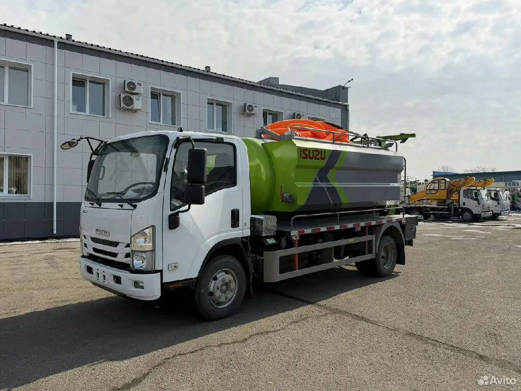 Новый Ассенизатор, илосос ИЛОСОС С РАЗМЫВОМ ISUZU ELF, 10 КУБ: фото 10