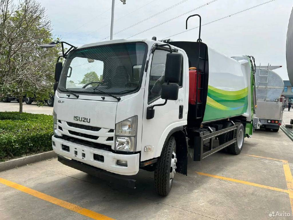 Новый Мусоровоз МУСОРОВОЗ ISUZU ELF, 12 КУБОВ.: фото 7