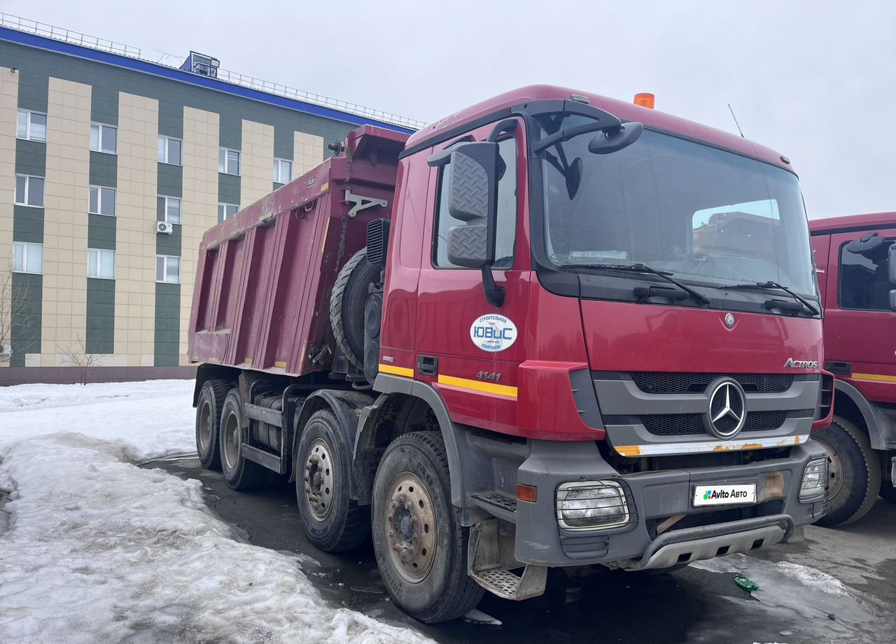 Mercedes-Benz Actros 4141 K - Самосвал: фото 2 Mercedes-Benz Actros 4141 K - Самосвал: фото 2