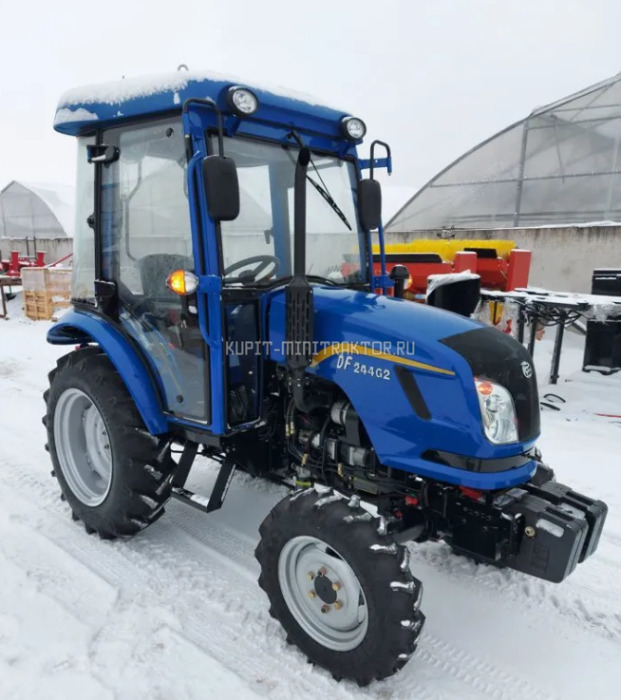 Минитрактор Минитрактор Dongfeng DF -244 G2 (8+8) с кабиной с ПСМ: фото 6