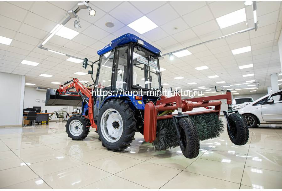 Минитрактор Foton Lovol TE-244 с фронтальным погрузчиком и щеткой - Минитрактор: фото 4 Минитрактор Foton Lovol TE-244 с фронтальным погрузчиком и щеткой - Минитрактор: фото 4