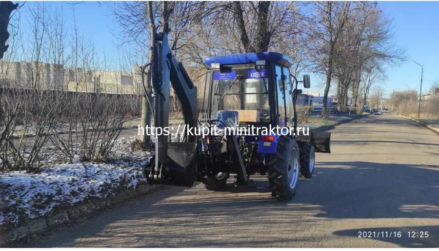 Минитрактор Foton Lovol TE-354 c отвалом и экскаватором - Минитрактор: фото 3 Минитрактор Foton Lovol TE-354 c отвалом и экскаватором - Минитрактор: фото 3