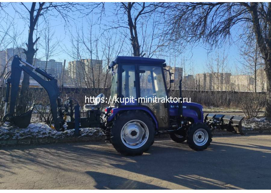 Минитрактор Foton Lovol TE-354 c отвалом и экскаватором - Минитрактор: фото 2 Минитрактор Foton Lovol TE-354 c отвалом и экскаватором - Минитрактор: фото 2