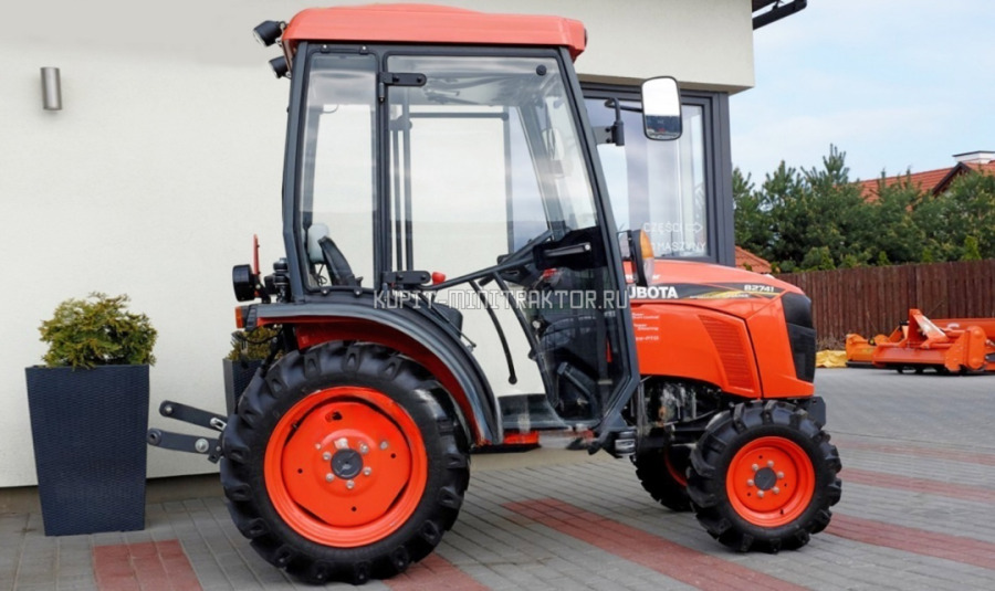 Минитрактор Kubota B2741S с кабиной - Минитрактор: фото 5 Минитрактор Kubota B2741S с кабиной - Минитрактор: фото 5