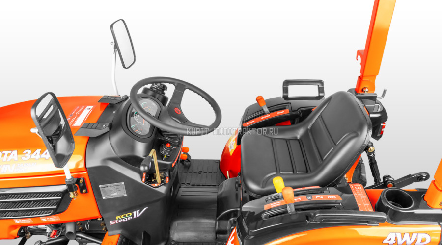 Новый Минитрактор Минитрактор Kubota | Кентавр Т-4K 9+3 (Perkins) STD agri 5,00-12 / 8,00-16: фото 15