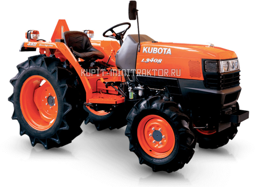 Минитрактор Kubota L3408 4WD - Минитрактор: фото 3 Минитрактор Kubota L3408 4WD - Минитрактор: фото 3