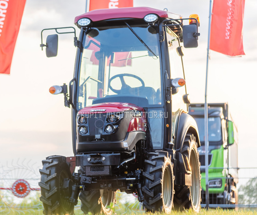 Минитрактор Solis-Gold 26C Mit 4x4 9+9 Radial agri 7.00-14 / 8.3-24 (с ПСМ) - Минитрактор: фото 3 Минитрактор Solis-Gold 26C Mit 4x4 9+9 Radial agri 7.00-14 / 8.3-24 (с ПСМ) - Минитрактор: фото 3