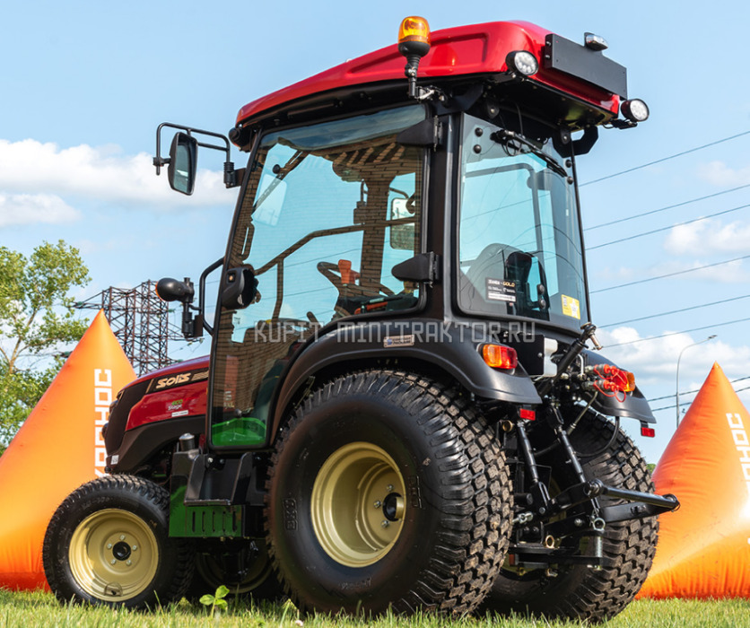 Новый Минитрактор Минитрактор Solis-Gold 26C Mit 4x4 9+9 Turf 23X8,5-12 / 33X15,5-16,5 (с ПСМ): фото 14 Новый Минитрактор Минитрактор Solis-Gold 26C Mit 4x4 9+9 Turf 23X8,5-12 / 33X15,5-16,5 (с ПСМ): фото 14