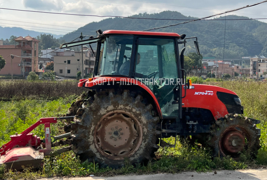 Трактор Kubota M704KQ - Минитрактор: фото 4 Трактор Kubota M704KQ - Минитрактор: фото 4