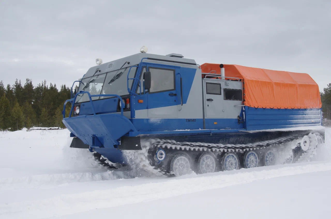 Квадроцикл Гусеничный плавающий вездеход ТМ-140 c кран-манипуляторной установкой: фото 14 Квадроцикл Гусеничный плавающий вездеход ТМ-140 c кран-манипуляторной установкой: фото 14