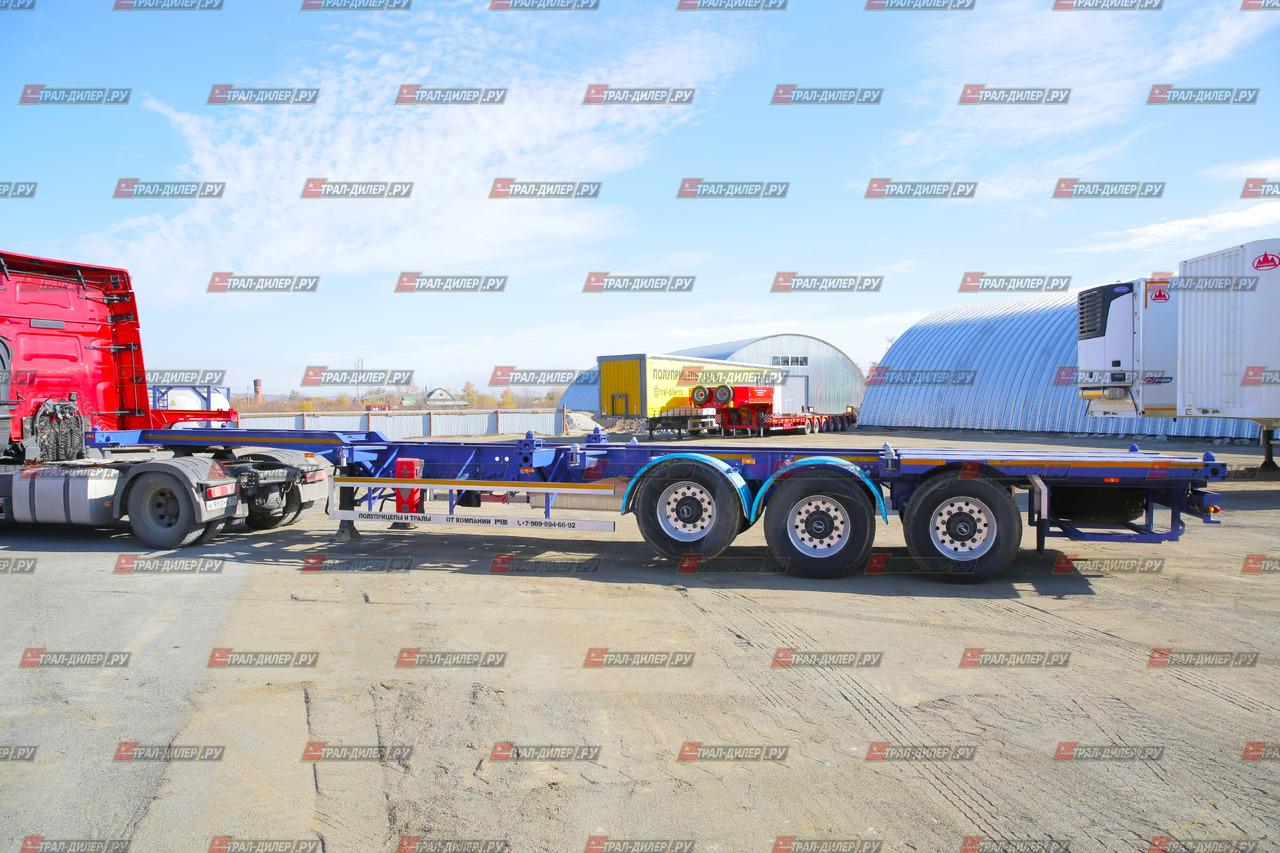 AMUR LYR9400TJZD - Полуприцеп контейнеровоз (BDF, сменный кузов): фото 1 AMUR LYR9400TJZD - Полуприцеп контейнеровоз (BDF, сменный кузов): фото 1