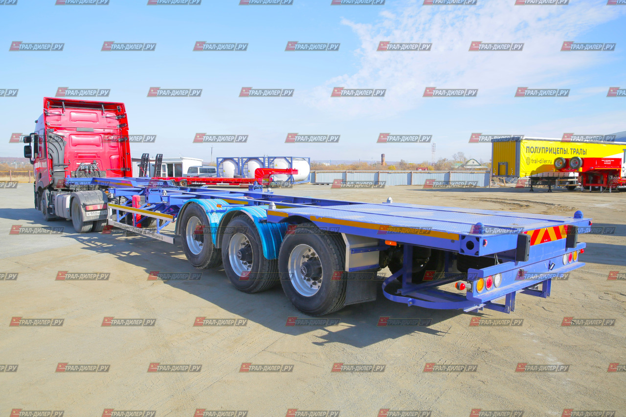 AMUR LYR9400TJZD - Полуприцеп контейнеровоз (BDF, сменный кузов): фото 2 AMUR LYR9400TJZD - Полуприцеп контейнеровоз (BDF, сменный кузов): фото 2