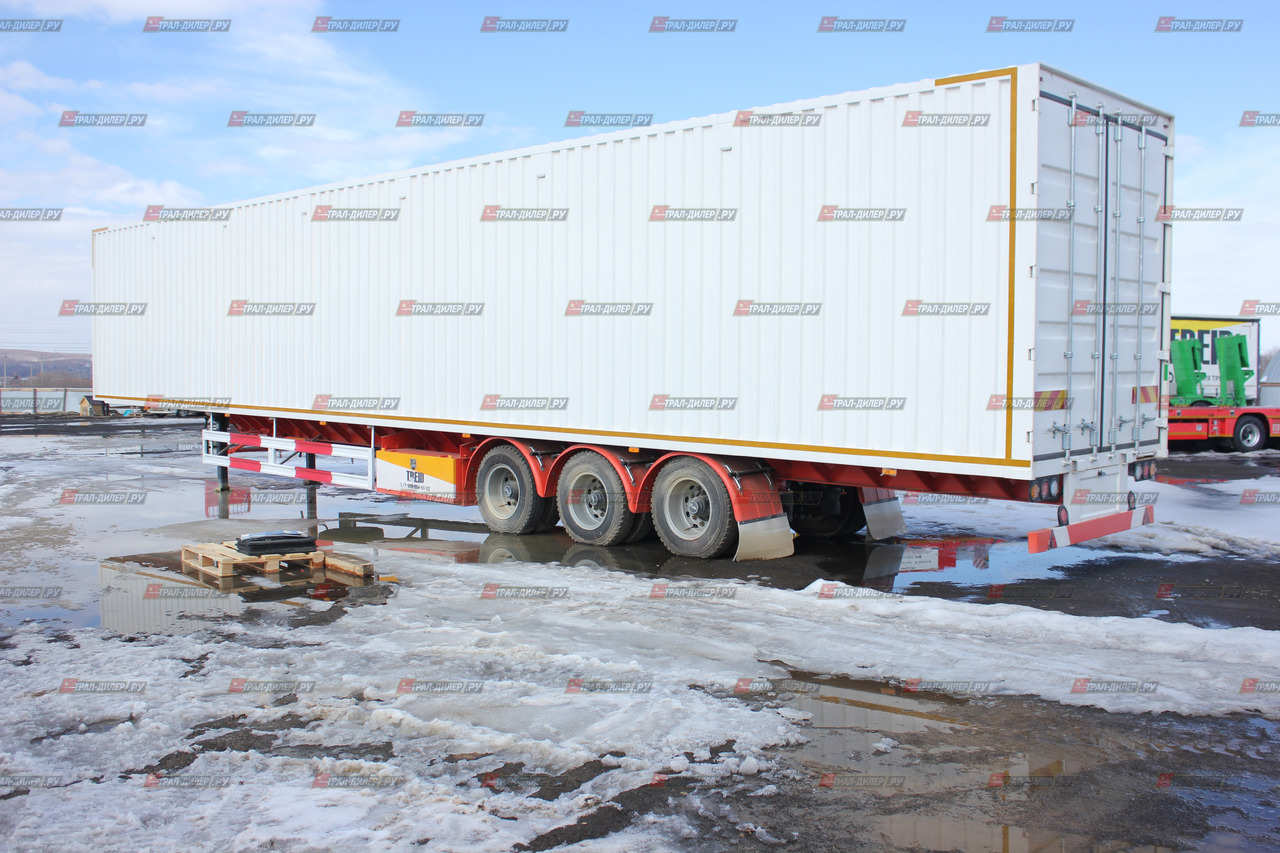 Новый Цельнометаллический фургон полуприцеп AMUR LYR9400XXYE: фото 21