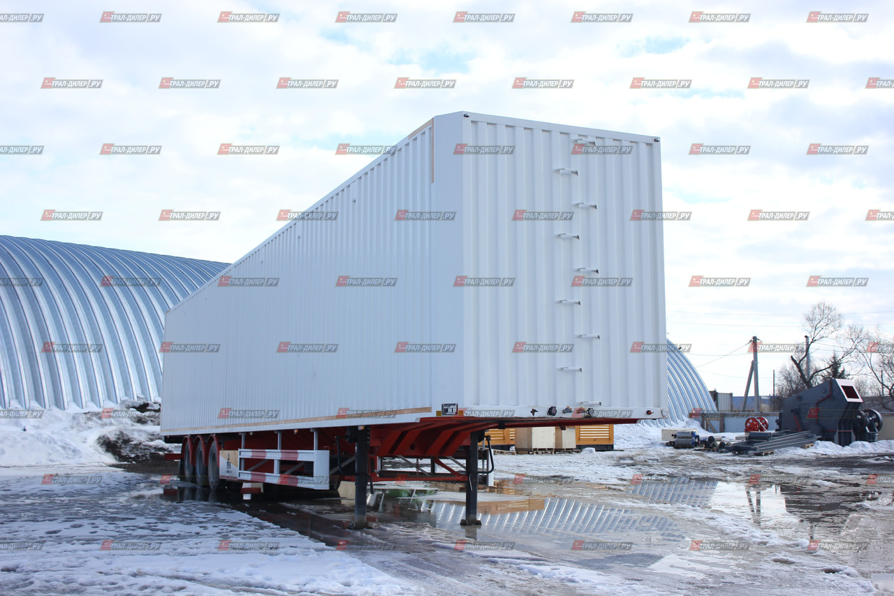 Новый Цельнометаллический фургон полуприцеп AMUR LYR9400XXYE: фото 34