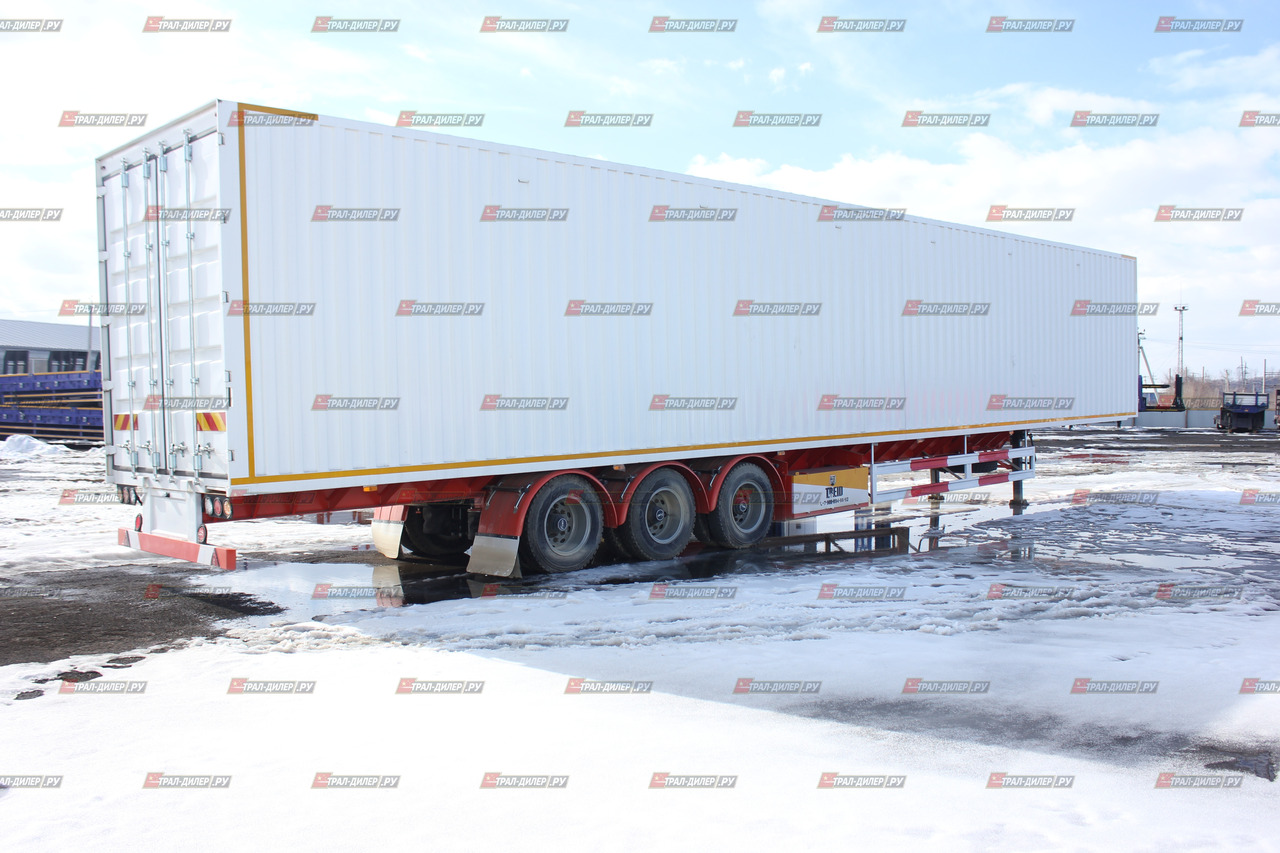 Новый Цельнометаллический фургон полуприцеп AMUR LYR9400XXYE: фото 15