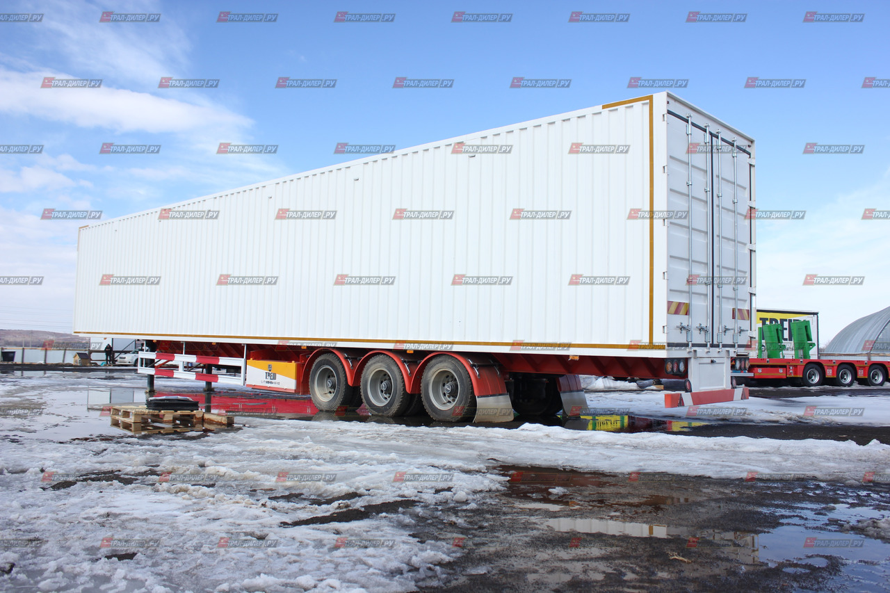 Новый Цельнометаллический фургон полуприцеп AMUR LYR9400XXYE: фото 22