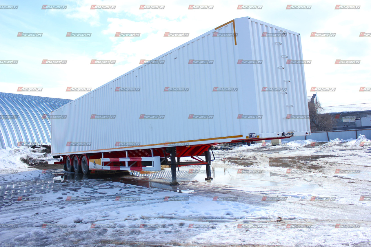 Новый Цельнометаллический фургон полуприцеп AMUR LYR9400XXYE: фото 7