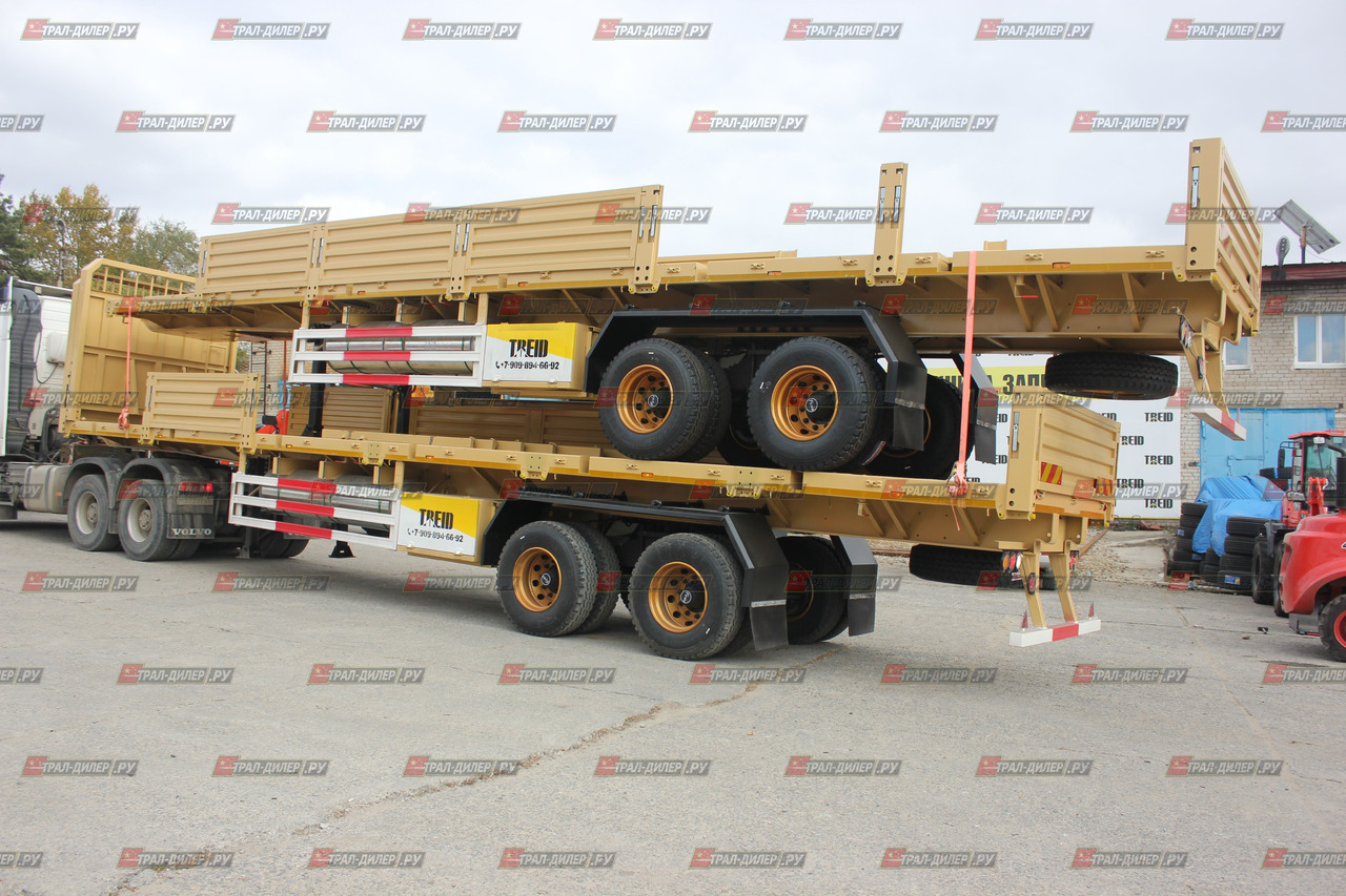 AMUR LYR9500JSR - Бортовой полуприцеп/ Платформа: фото 1 AMUR LYR9500JSR - Бортовой полуприцеп/ Платформа: фото 1