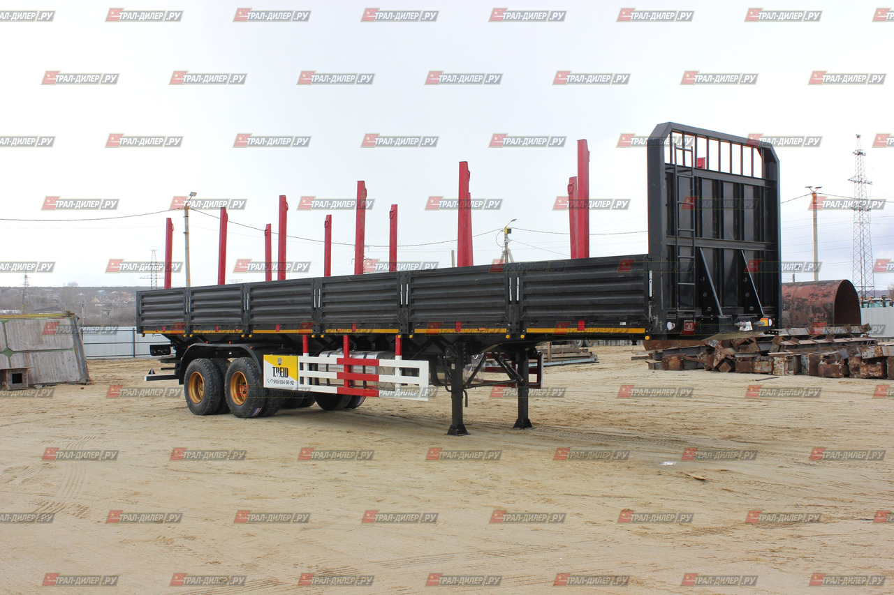 AMUR LYR9500JSR - Бортовой полуприцеп/ Платформа: фото 4 AMUR LYR9500JSR - Бортовой полуприцеп/ Платформа: фото 4