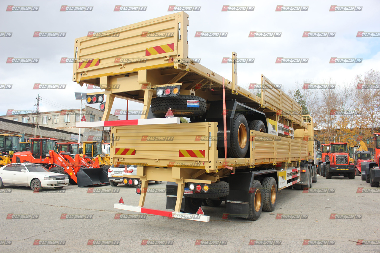 Новый Бортовой полуприцеп/ Платформа AMUR LYR9500JSR: фото 31