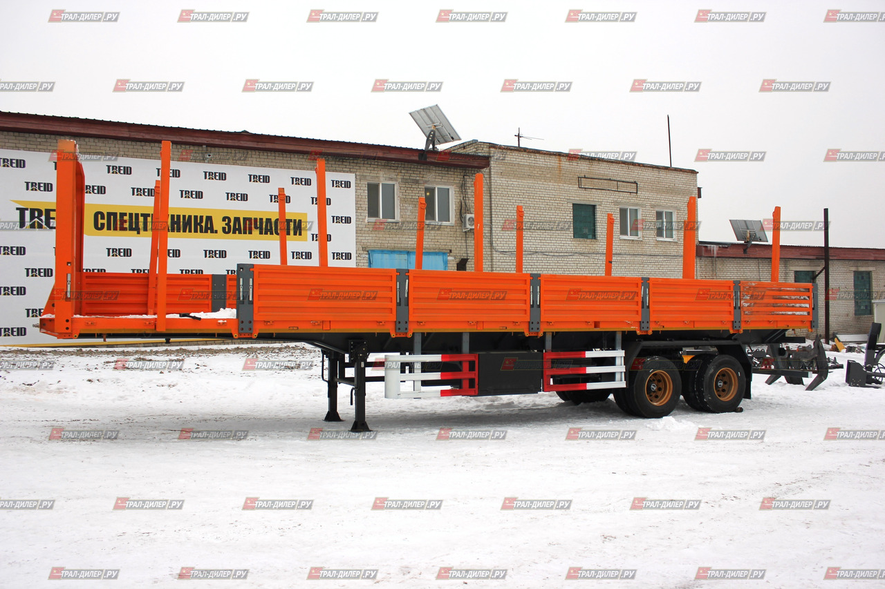 Новый Бортовой полуприцеп/ Платформа AMUR LYR9500JSR: фото 7