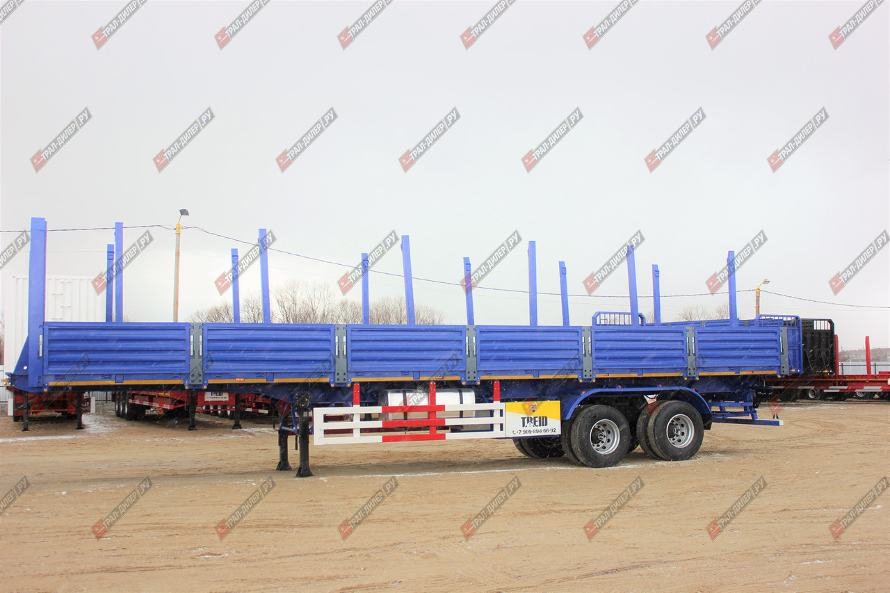 AMUR LYR9500JSR - Бортовой полуприцеп/ Платформа: фото 5 AMUR LYR9500JSR - Бортовой полуприцеп/ Платформа: фото 5