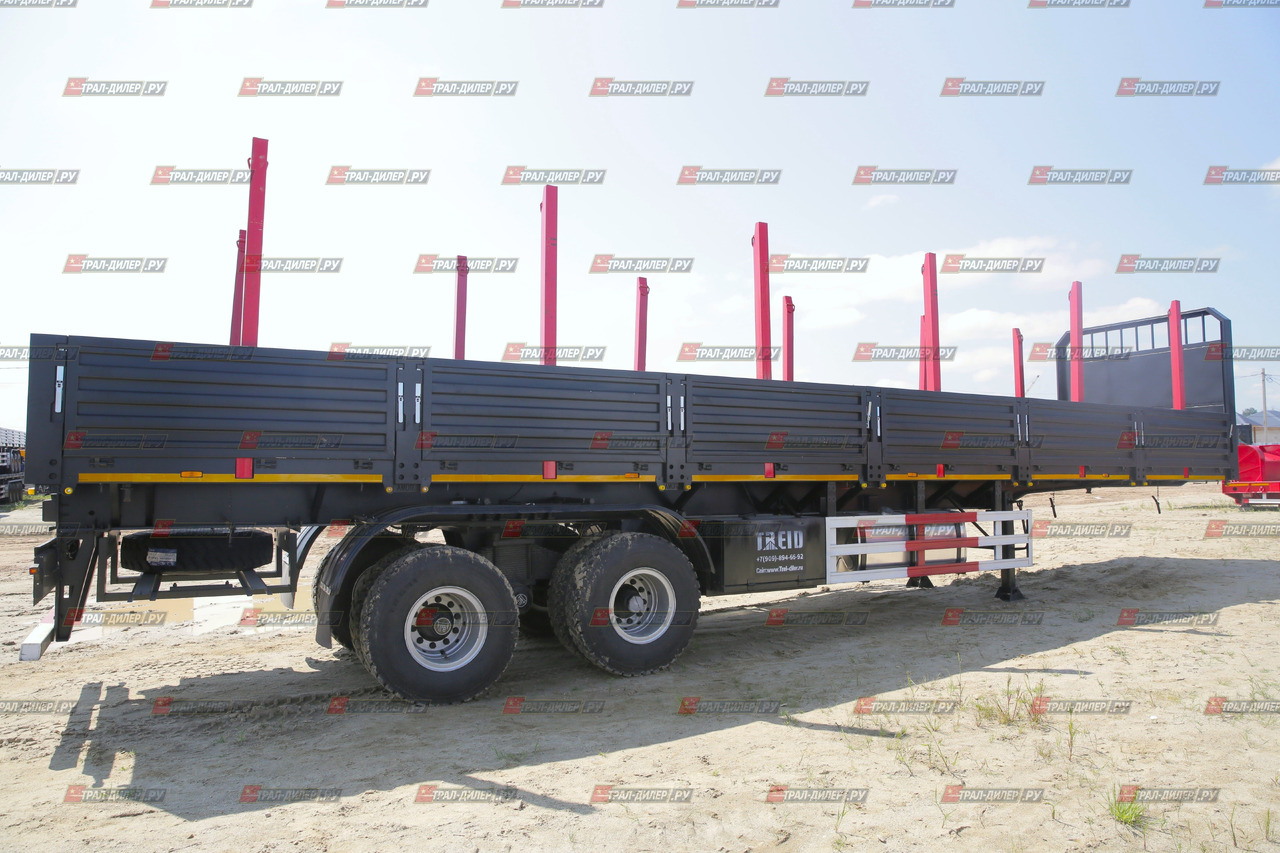 AMUR LYR9500JSR - Бортовой полуприцеп/ Платформа: фото 2 AMUR LYR9500JSR - Бортовой полуприцеп/ Платформа: фото 2