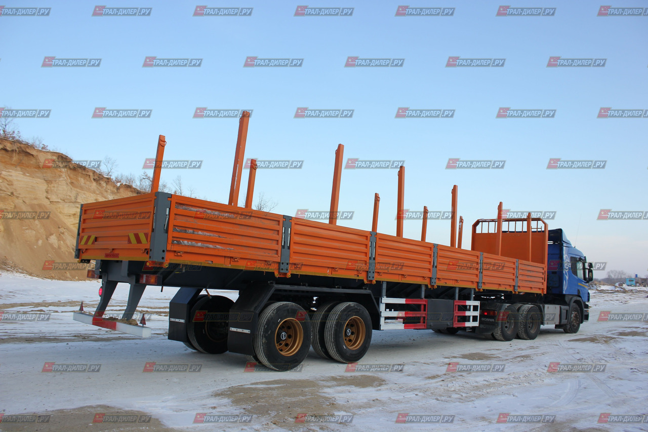 Новый Бортовой полуприцеп/ Платформа AMUR LYR9500JSR: фото 11 Новый Бортовой полуприцеп/ Платформа AMUR LYR9500JSR: фото 11