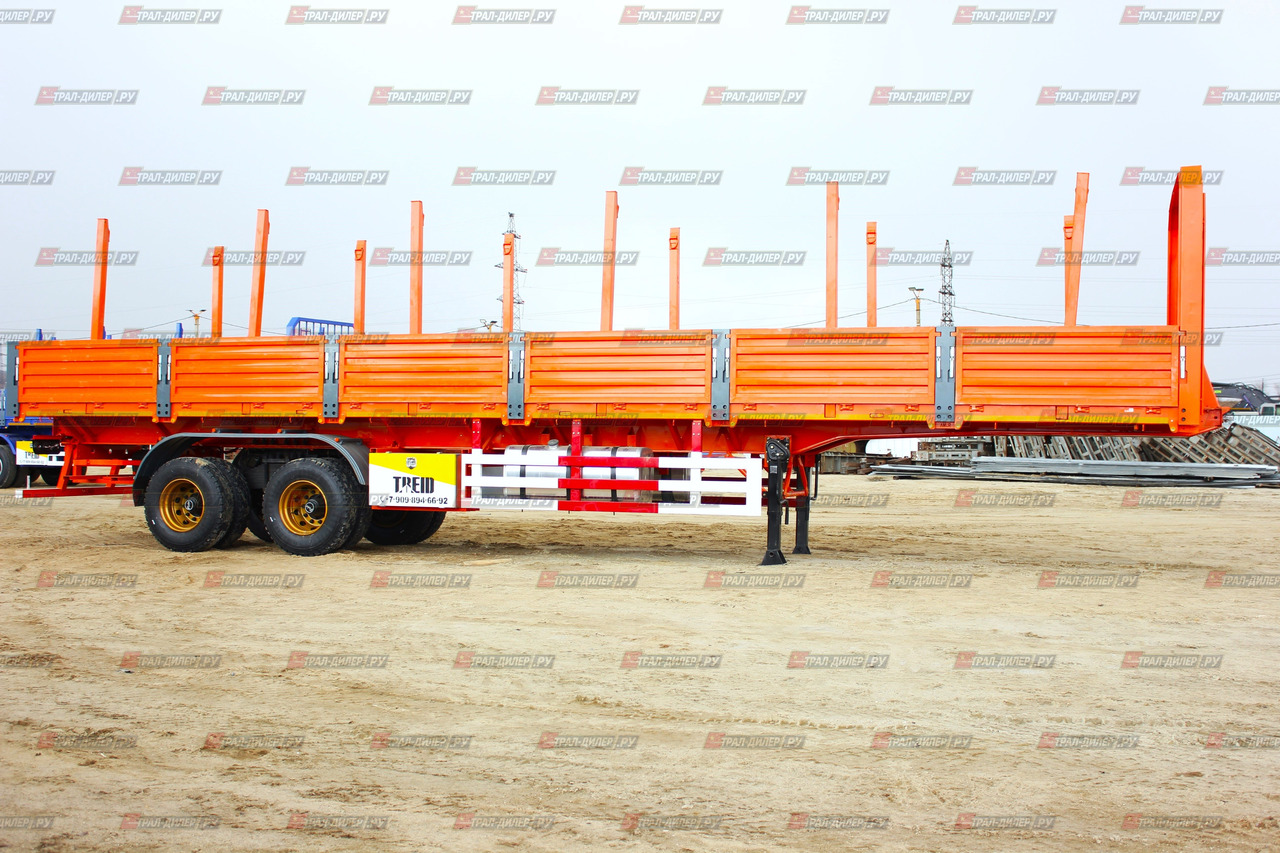 AMUR LYR9500JSR - Бортовой полуприцеп/ Платформа: фото 2 AMUR LYR9500JSR - Бортовой полуприцеп/ Платформа: фото 2