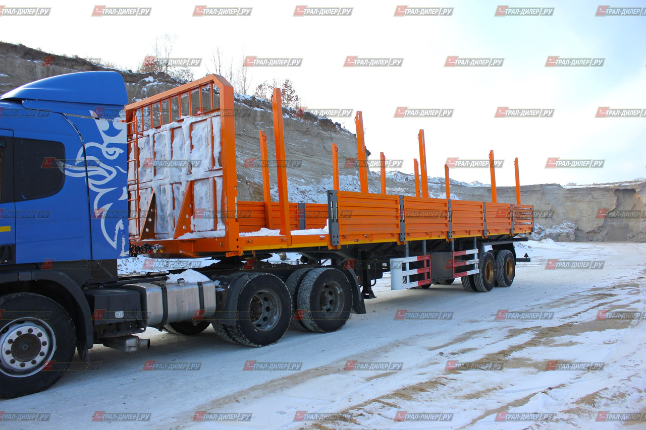 AMUR LYR9500JSR - Бортовой полуприцеп/ Платформа: фото 3 AMUR LYR9500JSR - Бортовой полуприцеп/ Платформа: фото 3