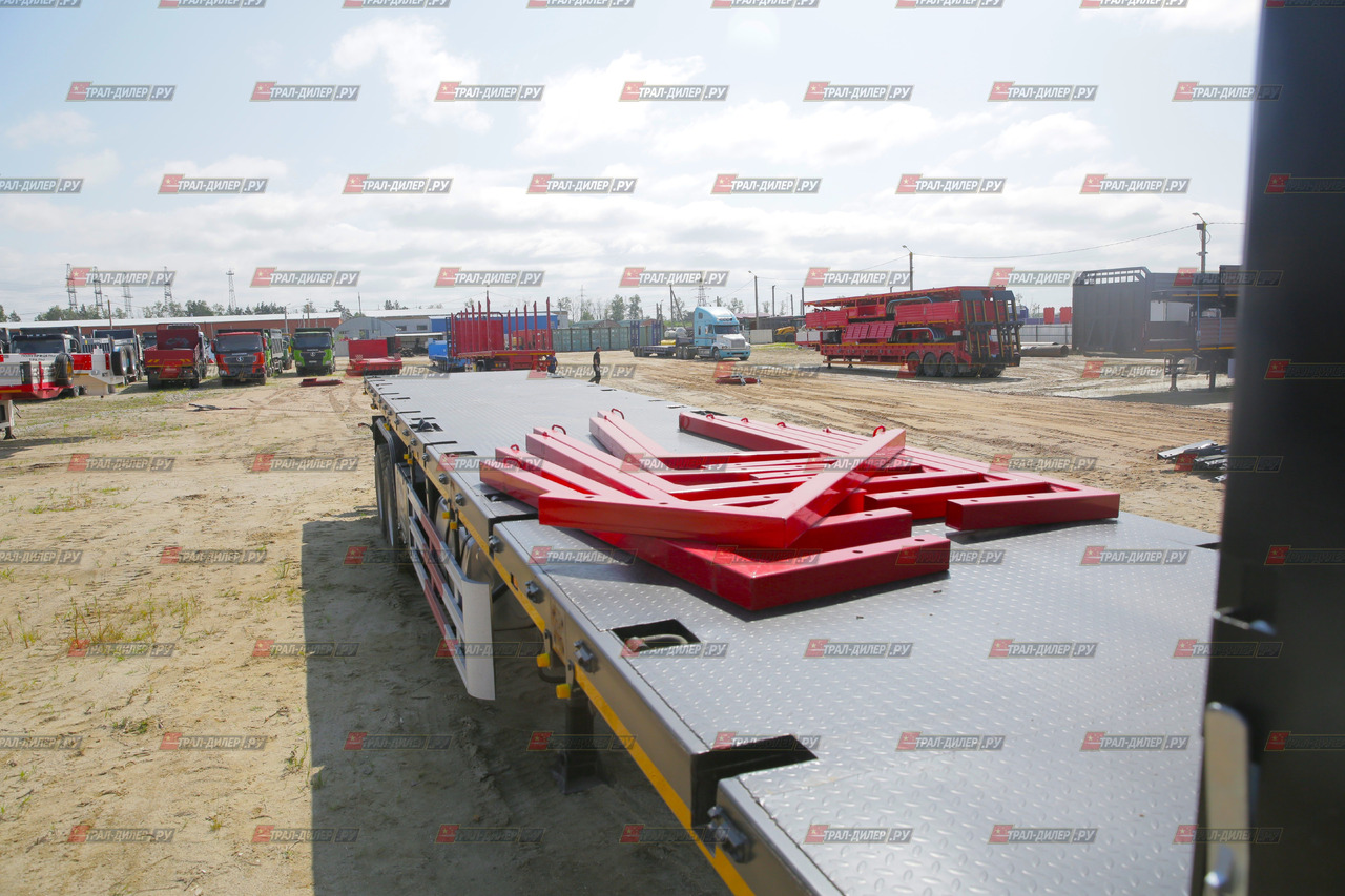 Новый Бортовой полуприцеп/ Платформа AMUR LYR9500JSR: фото 24