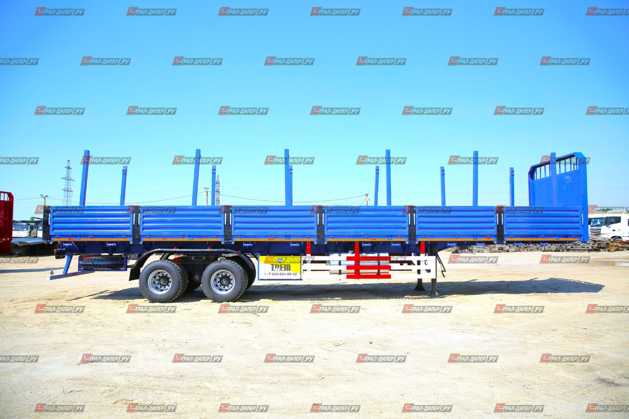 AMUR LYR9500JSR - Бортовой полуприцеп/ Платформа: фото 1 AMUR LYR9500JSR - Бортовой полуприцеп/ Платформа: фото 1