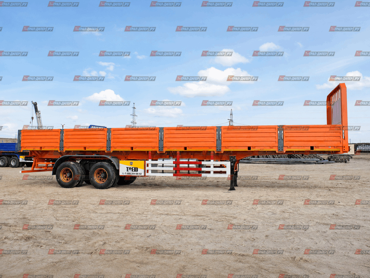 AMUR LYR9500JSR - Бортовой полуприцеп/ Платформа: фото 1 AMUR LYR9500JSR - Бортовой полуприцеп/ Платформа: фото 1