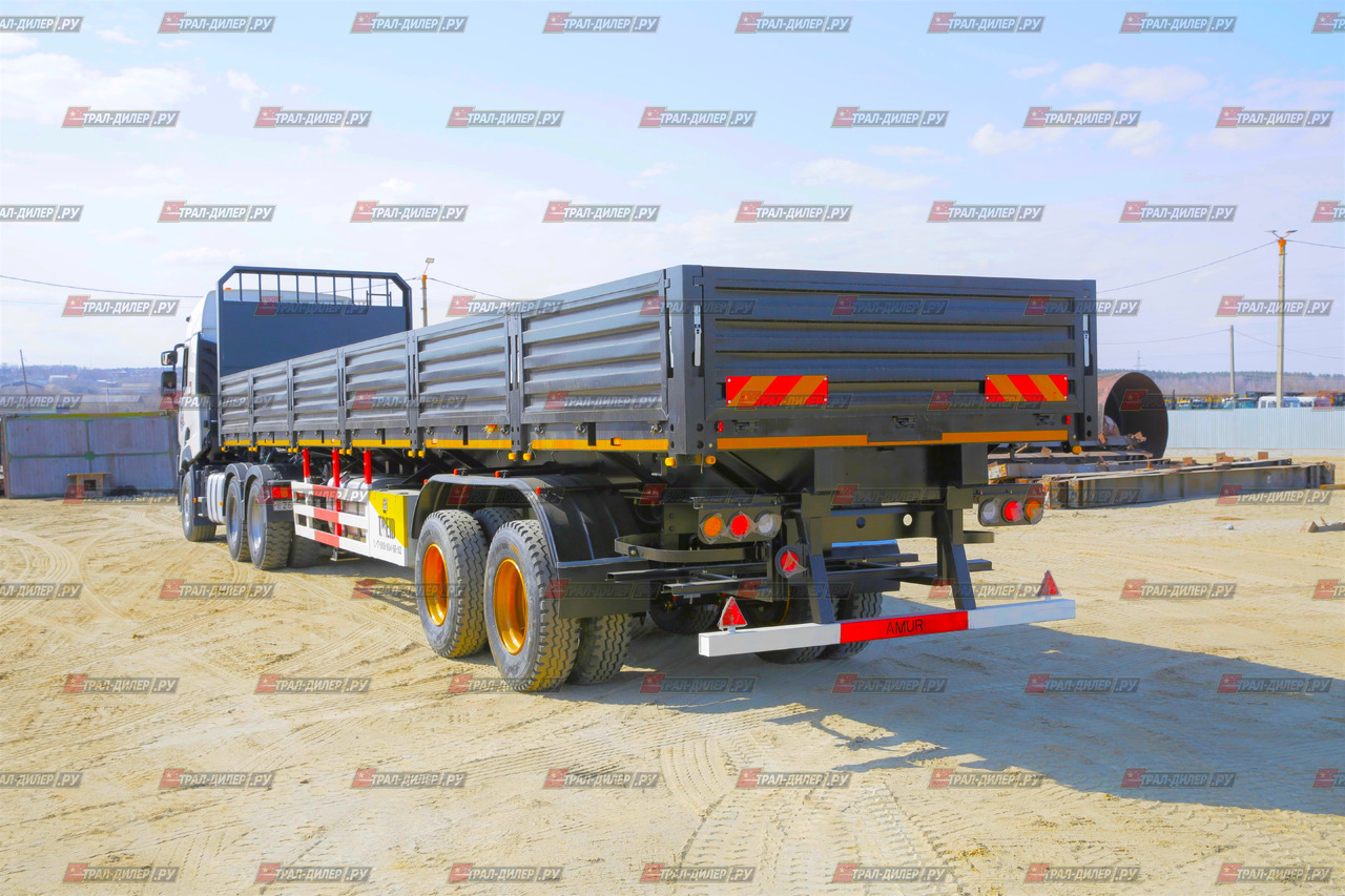 AMUR LYR9500JSR - Бортовой полуприцеп/ Платформа: фото 2 AMUR LYR9500JSR - Бортовой полуприцеп/ Платформа: фото 2